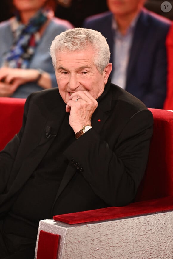 Exclusif - Claude Lelouch - Enregistrement de l'émission "Vivement dimanche" au studio Rive Gauche à Paris, présentée par M.Drucker et diffusée le 24 novembre sur France 3 © Guillaume Gaffiot / Bestimage  Exclusive - No Web No Blog pour Belgique et Suisse