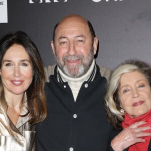 Elsa Zylberstein, Kad Merad et Françoise Fabian - Avant-première du film "Finalement" à la cinémathèque française à Paris le 11 novembre 2024. © Coadic Guirec/Bestimage