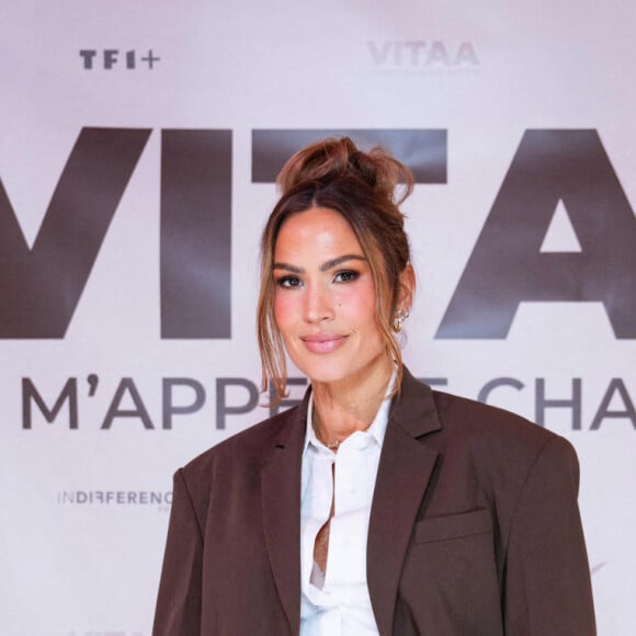 Exclusif - Vitaa à la projection privée en avant-première du documentaire sur Vitaa (Charlotte Gonin) "Je m'appelle Charlotte" dans les locaux de TF1 à Boulogne Billancourt le 18 novembre 2024. Le documentaire sera diffusé le 22 novembre sur TMC en prime time et TF1+. © Pierre Perusseau / Bestimage 