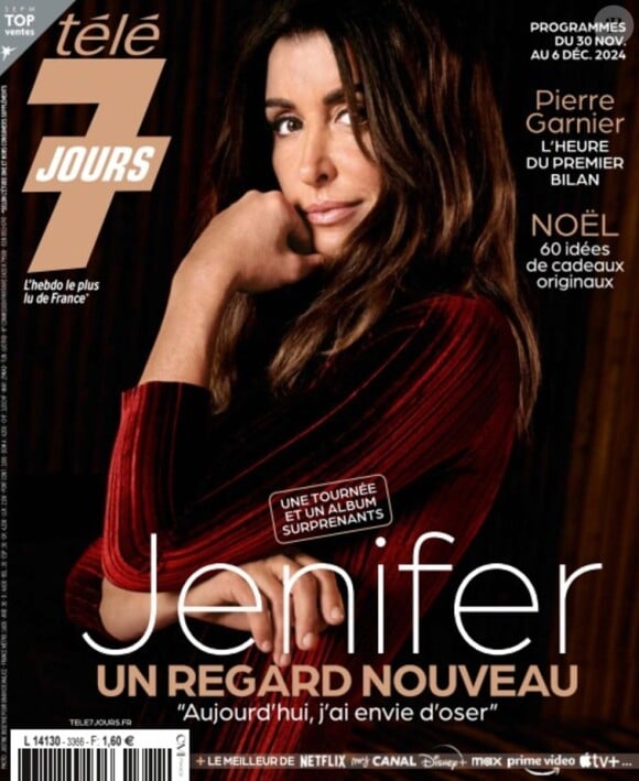 Les nouvelles confidences de Jenifer à découvrir ce lundi 25 novembre 2024 dans les colonnes de "Télé 7 jours".