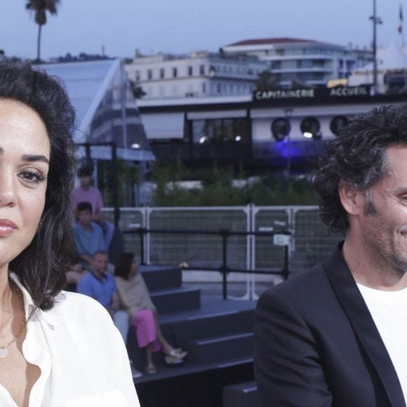 Semi-Exclusif - Lola Dewaere - L'équipe du film "Le petit Nicolas : qu'est-ce qu'on attend pour être heureux" sur le plateau de l'émission "Spéciale Cannes", présentée par D.Burki et diffusée sur Culture Box. Le 20 mai 2022 © Jack Tribeca / Bestimage