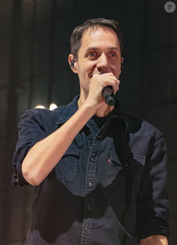 Grand Corps Malade (Fabien Marsaud) en concert au Zénith de Lille, France, le 15 février 2024. © Stephane Vansteenkiste/Bestimage