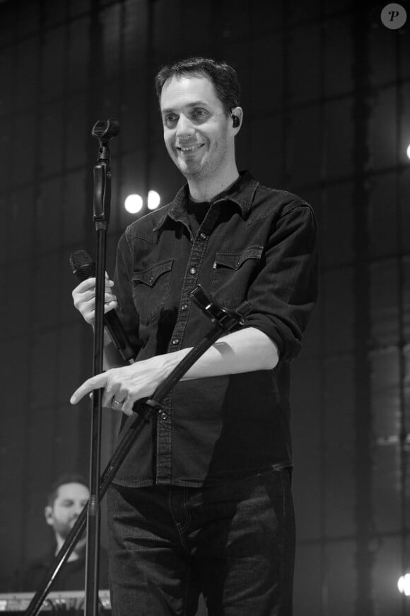 Grand Corps Malade (Fabien Marsaud) en concert au Zénith de Lille, France, le 15 février 2024. © Stephane Vansteenkiste/Bestimage