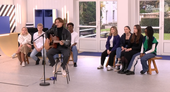 Evaluation d'Ulysse dans la "Star Academy 2024", le 26 novembre, sur TF1+