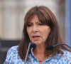 Anne Hidalgo - La maire de Paris lors de la commémoration du 50ème anniversaire du coup d'état au Chili à la Mairie de Paris. Le 11 septembre 2023 © Jonathan Rebboah / Panoramic / Bestimage