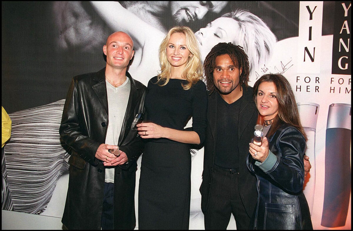 Photo : Archives - Frank Leboeuf, Adriana Karembeu, Christian Karembeu et  Betty Leboeuf. - Purepeople