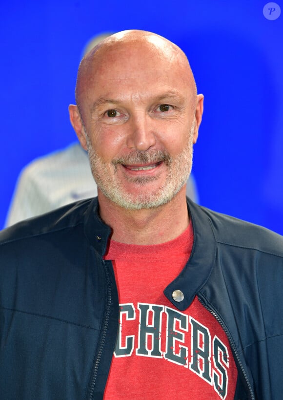 Frank Leboeuf lors de l'inauguration d'un magasin Intersport Paris République à Paris le 5 juin 2024. © Veeren / Bestimage