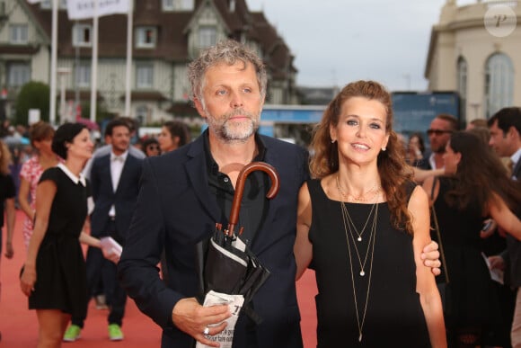 Stéphane Guillon et son ex femme Muriel Cousin lors de la projection du film 'War dogs'' lors de la cérémonie de clôture du 42ème Festival du cinéma Américain de Deauville, à Deauville, France, le 10 septembre 2016. © Denis Guignebourg/Bestimage