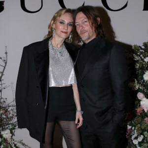 Diane Kruger et son fiancé Norman Reedus (comédien) - Dîner privé pour célébrer la Collection Haute Joaillerie de Gucci à l'Hôtel Ritz dans le cadre de la Fashion Week de Paris, France, le 24 Janvier 2023. © Bertrand Rindoff / Bestimage 