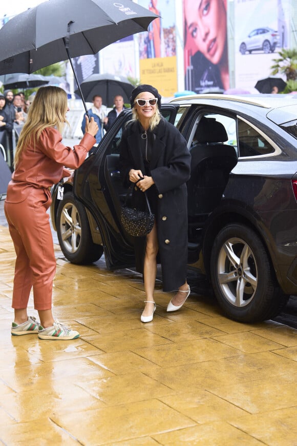 Diane Kruger et son compagnon Norman Reedus arrivent à l'hôtel "Marie Cristina" lors du 70ème Festival du Film de Saint-Sébastien, le 24 septembre 2022. © Future-Image via Zuma Press/Bestimage 