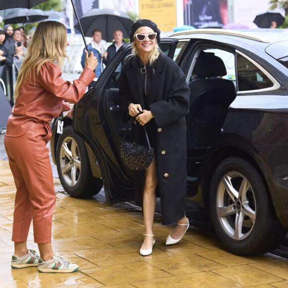 Diane Kruger et son compagnon Norman Reedus arrivent à l'hôtel "Marie Cristina" lors du 70ème Festival du Film de Saint-Sébastien, le 24 septembre 2022. © Future-Image via Zuma Press/Bestimage 