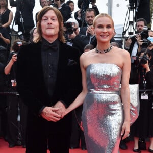 Norman Reedus et sa compagne Diane Kruger - Montée des marches pour la cérémonie de clôture du 75ème Festival International du Film de Cannes. Le 28 mai 2022 © Giancarlo Gorassini / Bestimage 