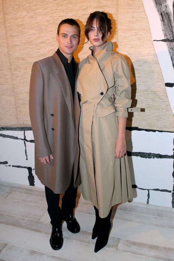 Saul Nanni et Deva Cassel - Défilé de Mode Christian Dior, Collection Haute Couture Printemps/Été - Front Row, dans le cadre de la Fashion Week de Paris, France © Olivier Borde / Bertrand Rindoff / Bestimage