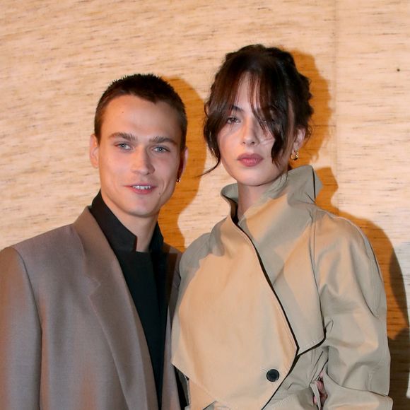 Saul Nanni et Deva Cassel - Défilé de Mode Christian Dior, Collection Haute Couture Printemps/Été - Front Row, dans le cadre de la Fashion Week de Paris, France © Olivier Borde / Bertrand Rindoff / Bestimage