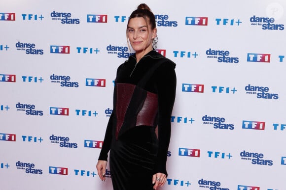 Fauve Hautot - Photocall pour le lancement de la nouvelle saison de l'émission "Danse avec les stars 2024 (DALS)" à la Tour TF1 à Boulogne-Billancourt. Le 25 janvier 2024 © Christophe Clovis / Bestimage