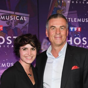 Bruno Gaccio et sa compagne Anne-Laure Gruet à la générale de la comédie musicale "Ghost" au théâtre Mogador à Paris, le 26 septembre 2019. © Guirec Coadic/Bestimage