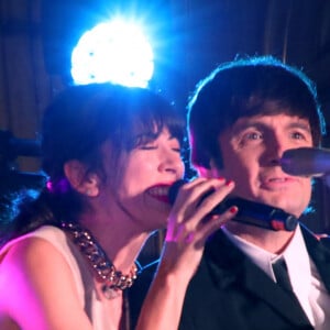 Exclusif - Concert du groupe " The Love Beatles " avec pour invité surprise Nolwenn Leroy pour la chanson " Yesterday " - Dîner de Gala "Vaincre le cancer" au profit de la lutte contre les cancers dans les salons du Cercle de l'Union Interalliée à Paris le 17 Novembre 2024. © Bertrand Rindoff / Bestimage 