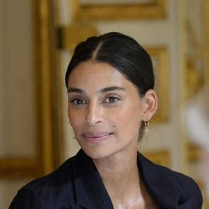 Tatiana Silva s'apprête à devenir maman pour la première fois...
L'animatrice de télévision belge Tatiana Silva lors déjeuner de travail avec les acteurs français et belges de l'industrie créative et culturelle à l'Hôtel de Ville de Paris, France. © Didier Lebrun/Pool/Photonews/Bestimage