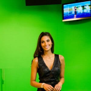 Charleroi - Keywall: Tatiana Silva, présentatrice télé pour la RTBF avant son depart pour TF1 - meteo - miss meteo - Photo by Guillau/Reporters/ABACAPRESS.COM