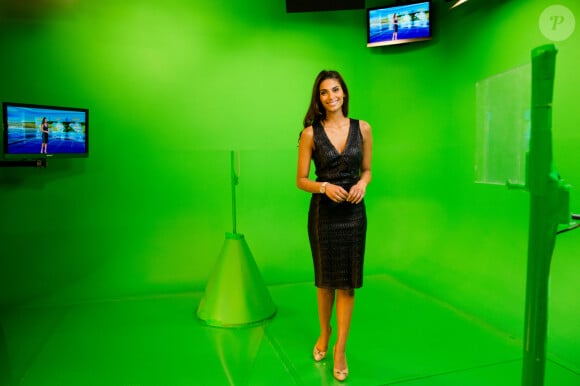 Charleroi - Keywall: Tatiana Silva, présentatrice télé pour la RTBF avant son depart pour TF1 - meteo - miss meteo - Photo by Guillau/Reporters/ABACAPRESS.COM