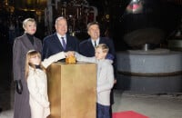 Jacques et Gabriella de Monaco donnent le coup d'envoi des festivités de Noël avec leurs parents, un moment féérique sur le Rocher