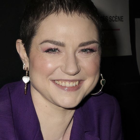 Exclusif - Emilie Dequenne - Studio - Soirée de gala "Tous les talents chantent contre le cancer" pour l'association "Tout le monde contre le cancer" à l'Olympia à Paris. Le 20 juin 2024 © Jack Tribeca / Bestimage 