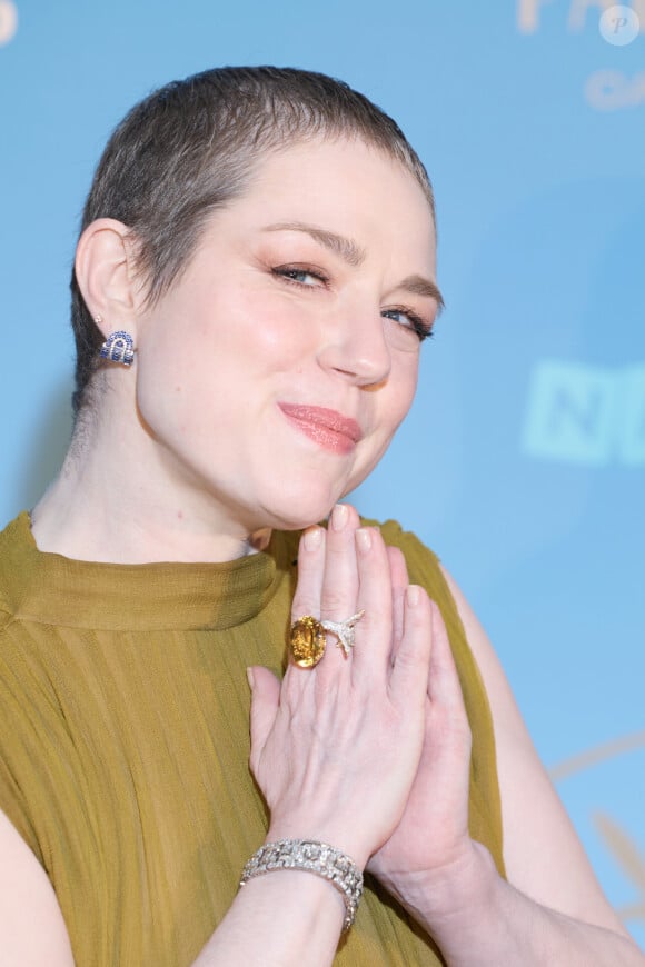 L'actrice belge qui était en rémission doit faire face à un cancer agressif rare dont la nouvelle l'a "terrorisée". 
Emilie Dequenne - Photocall du dîner d'ouverture du 77ème Festival International du Film de Cannes, au Carlton. Le 14 mai 2024 © Borde-Jacovides-Moreau / Bestimage