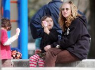 Holly Hunter : Même si elle va être au chomage, avec ses adorables jumeaux... la star nage dans le bonheur !