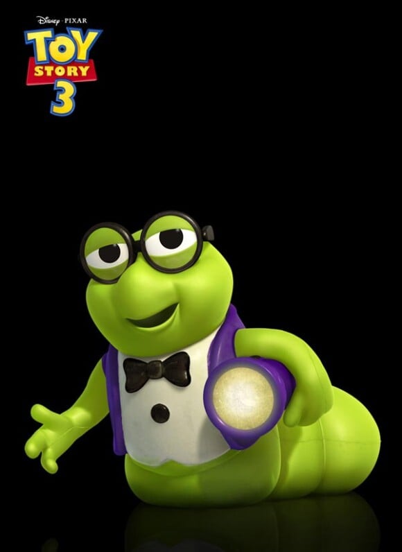 Vermisseau, un nouveau personnage de Toy Story 3, en salles le 14 juillet 2010.