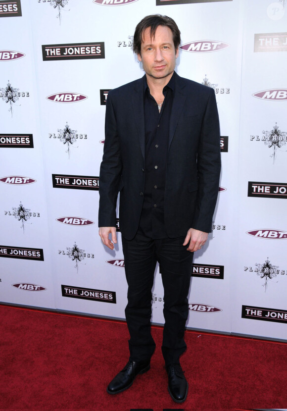 David Duchovny lors de la présentation du film The Joneses à Los Angeles le 8 avril 2010