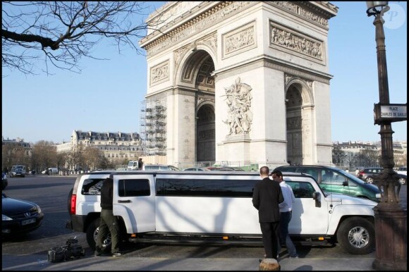 TF1 a fait les choses en grand : limousine pour les finalistes ! (9 avril 2010 à Paris)