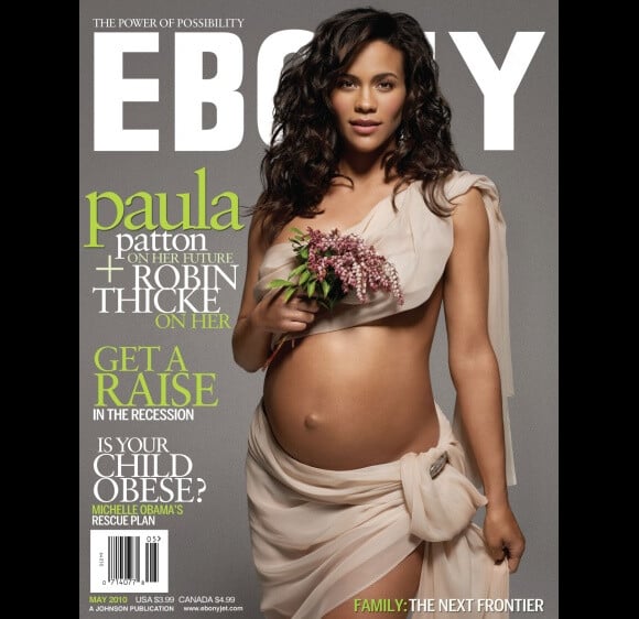 Paula Patton en couverture du magazine Ebony