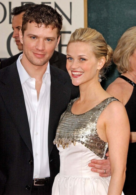 Ryan Phillippe et Reese Witherspoon aux Golden Globes, en janvier 2006 !