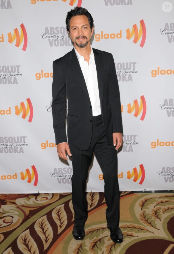 Benjamin Bratt, à la 21e cérémonie des Glaad Media Awards, samedi 17 avril, à Century City, en Californie.
