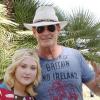 David Hasselhoff et sa fille Hayley lors du dernier jour du festival de Coachella en Californie le 18 avril 2010