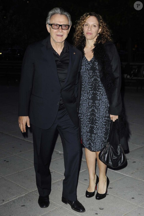 Harvey Keitel et sa femme Daphne Kastner à la soirée Vanity Fair pour le festival Tribeca à New York, le 20 avril 2010 !