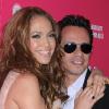 La chanteuse Jennifer Lopez et son époux, Marc Anthony, lors de la soirée US Weekly Hot Hollywood Style, le jeudi 22 avril.