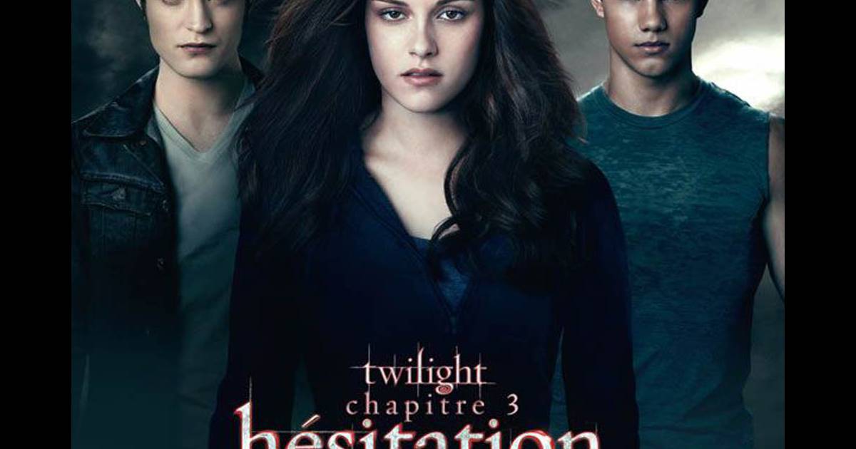 Twilight, chapitre 3 Hésitation Retrouvez Bella, Edward et Jacob dans la première bande