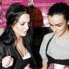 Lindsay Lohan et sa soeur Ali dans la boutique Millions of Milkshakes à West Hollywood, le 26 avril 2010