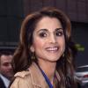 Rania de Jordanie se rendrant sur le plateau de l'émission Good Morning America à New York, le 27 avril 2010