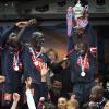 L'équipe du Paris-Saint-Germain a remporté la Coupe de France, au Stade de France, le 1er mai 2010.