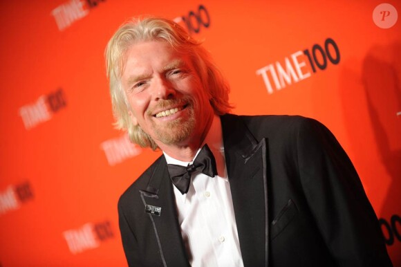Richard Branson, à l'occasion de la soirée de gala organisée par le Times, qui a publié la liste des 100 people les plus influents du monde, au Lincoln Center, de New York, le 4 mai 2010.