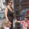 Michael Douglas, Catherine Zeta-Jones et leurs enfants en 2007