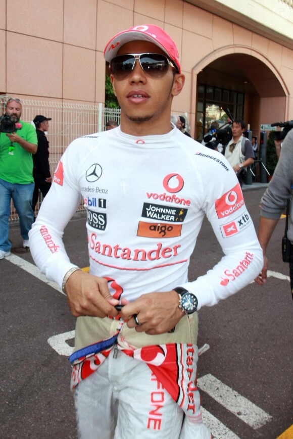Lewis Hamilton lors du Grand Prix de Formule 1 de Monaco dans la principauté de Monaco le 16 mai 2010