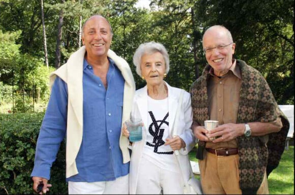 Thierry Roland et ses parents Liouba et Claude