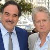 Oliver Stone et Michael Douglas à Cannes, en mai 2010.