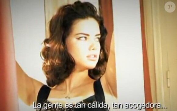 Capture d'écran du shooting de Vogue Espagne