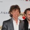 Mick Jagger assiste à la projection du documentaire Stones in Exile, consacré à l'enregistrement d'un album des Rolling Stones, à Cannes, dans le cadre de la Quinzaine des Réalisateurs, mercredi 19 mai 2010.