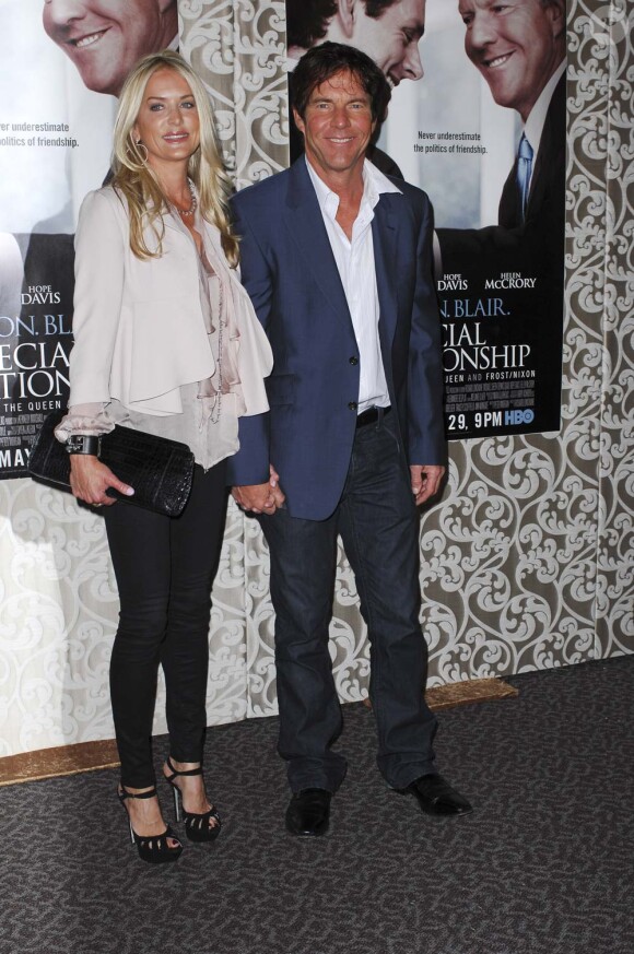 Dennis Quaid et sa femme Kimberly à l'avant-première de The Special Relationship à Los Angeles, le 19 mai 2010 !