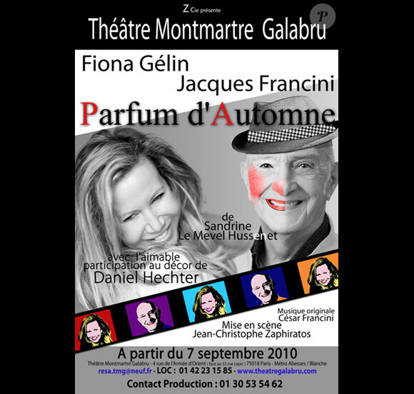 Fiona Gélin et Jacques Francini dans Parfum d'Automne
